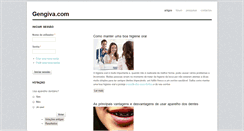 Desktop Screenshot of gengiva.com